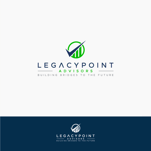 LegacyPoint Advisors Logo Design Design by Lautan API