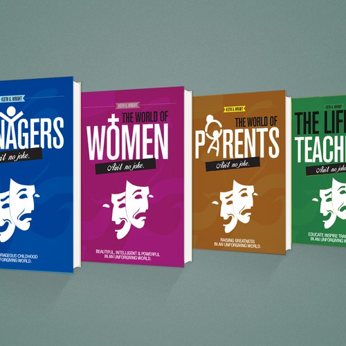 "Ain't No Joke" Book Series Cover Design デザイン by ysandeepkumar