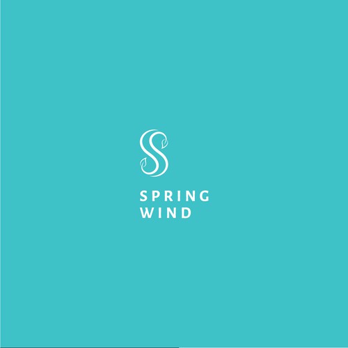 Spring Wind Logo Réalisé par DesignTreats