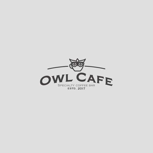 a new coffee shop logo design "owl cafe" Diseño de fliprolim