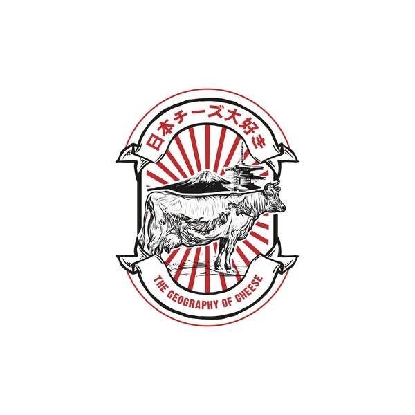 Design by darmadsgn titled "Cheese in Japan"