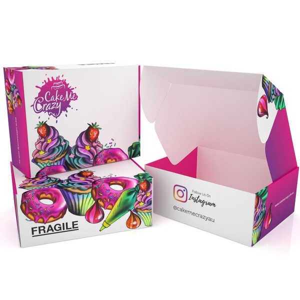 PRODUCT PACKAGING FOR CAKE ME CRAZY