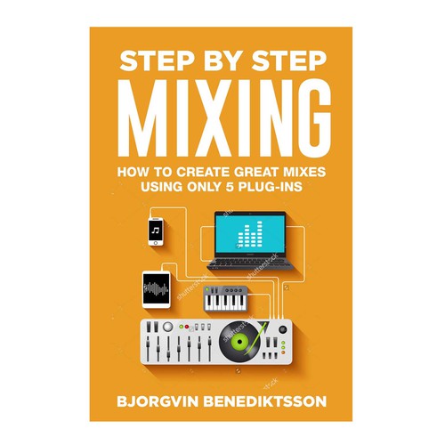 Design a Best-Selling Book Cover for a Music Producer Design by aksaramantra