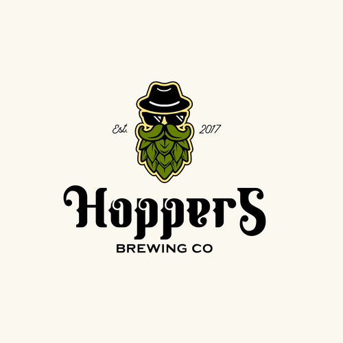 コンペ「Design a logo for an Australian hip craft beer brewery close to the beach」のデザイン by Basloneさん 