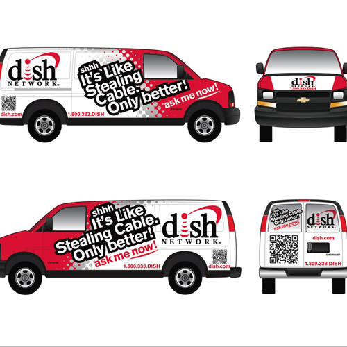 V&S 002 ~ REDESIGN THE DISH NETWORK INSTALLATION FLEET Design by Luckykid
