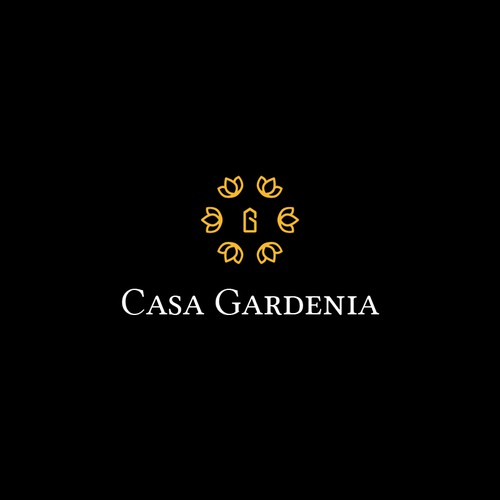 Casa Gardenia Logo Design by Divya Balu