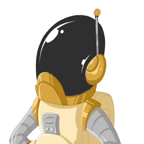 Astronaut Mascot Design for Moonshot Crypto Project Design by Israel Trejo