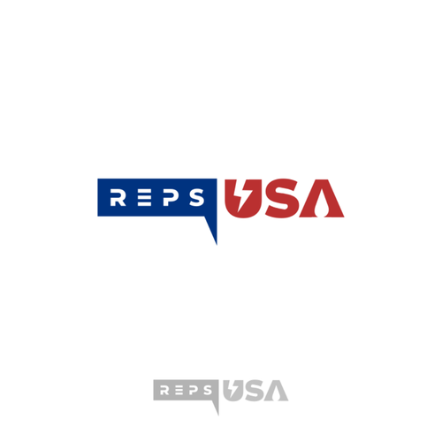 Rep's USA Logo Design by Albarr