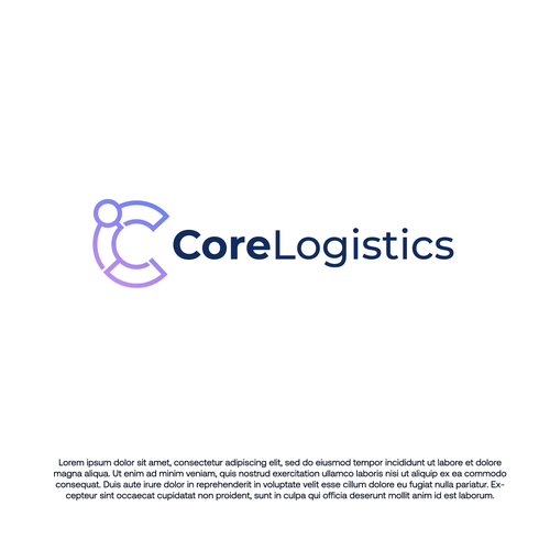 Core Logistics Revamp Logo Design by nmxdesigns™
