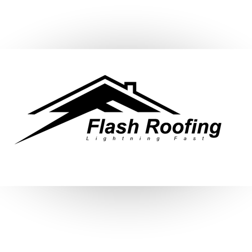 Compete to create a logo for Flash Roofing! Design by Rexboi