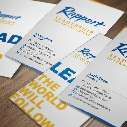 New business cards designs Design réalisé par Concept Factory