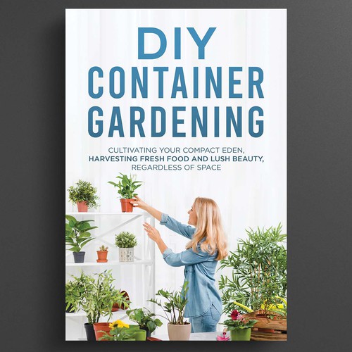 Container Garden Book cover Design by Rezy