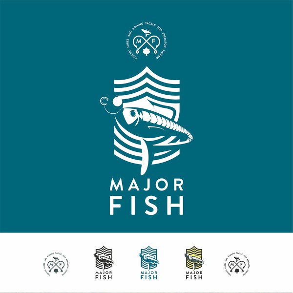 Logoconcept for plastic-lure fishing