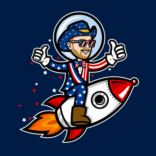 Mascot for Uranus Fudge Factory and General Store Design by JairOs