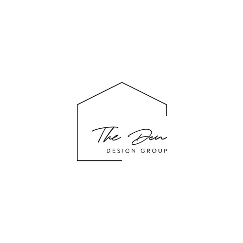 Sophisticated and Artsy but not Stuffy Logo for High End Interior Design Firm Design by Anut Bigger