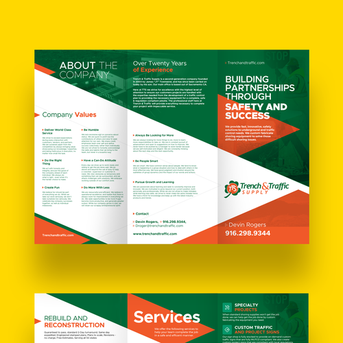 Tri-Fold Design by Squareline Studios