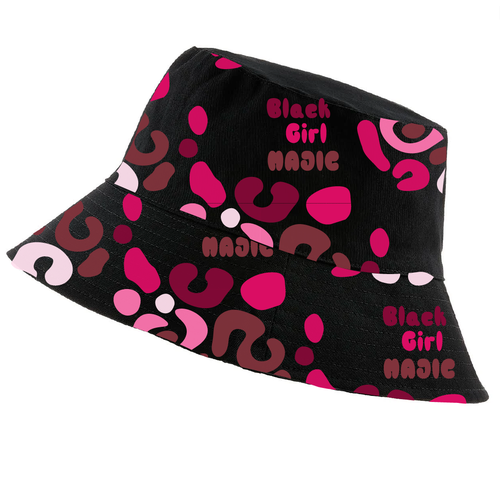 Bucket Hat Designs for Girls (black culture theme) Design by ash00 Designs