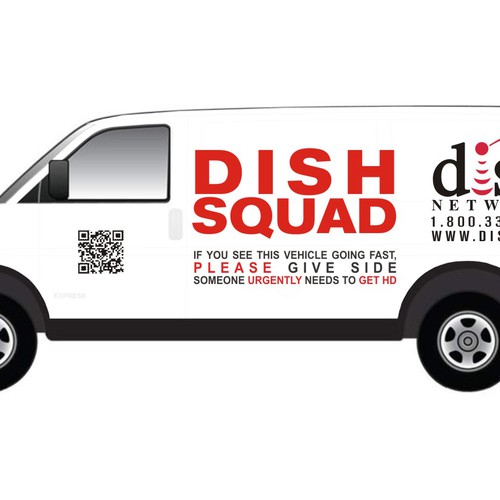 V&S 002 ~ REDESIGN THE DISH NETWORK INSTALLATION FLEET デザイン by The Visual Wizard