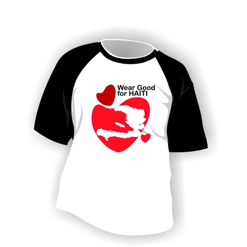 Wear Good for Haiti Tshirt Contest: 4x $300 & Yudu Screenprinter Design by friendlydesign