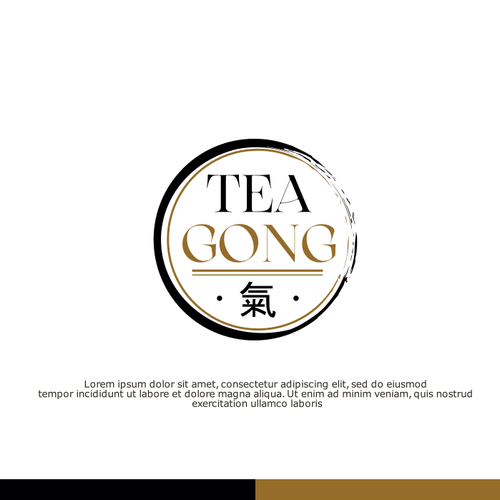 Tea Gong Logo Design by sriredjeki