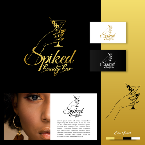 design a creative unique logo for a beauty bar.-ontwerp door Direwolf Design