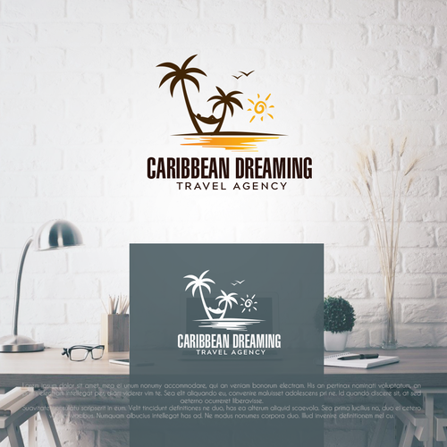 Breezy Caribbean feel for a great vacation in the Caribbean Design by pixelgarden