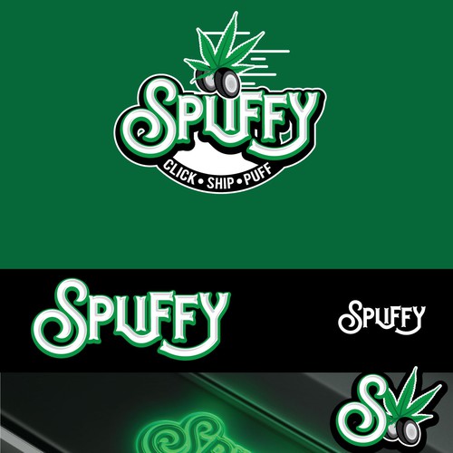 Cannabis Delivery Service in Los Angeles (Spliffy) Design by M.C.M_Design