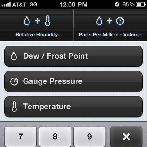 Create iPhone app design for GE Measurement & Control Solutions! Diseño de paulknight