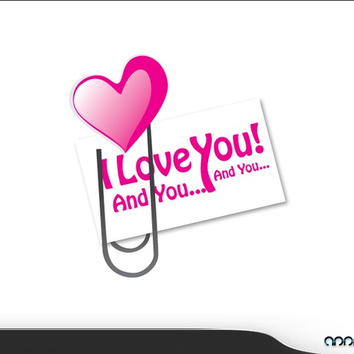 コンペ「"I Love You! And You... And You..." [LOGO - $355]」のデザイン by Jivoさん 