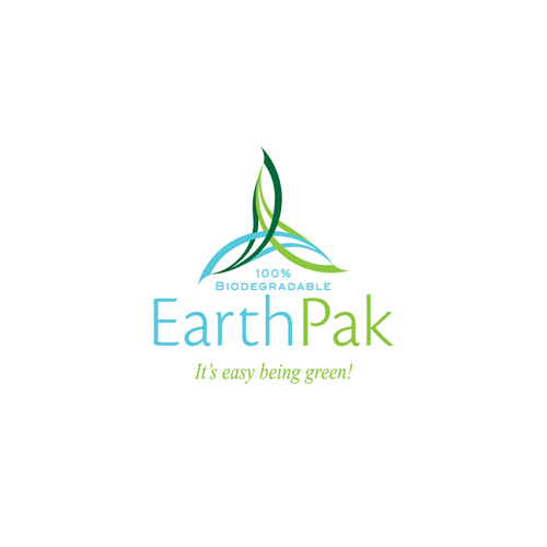 LOGO WANTED FOR 'EARTHPAK' - A BIODEGRADABLE PACKAGING COMPANY デザイン by Voltage Studio
