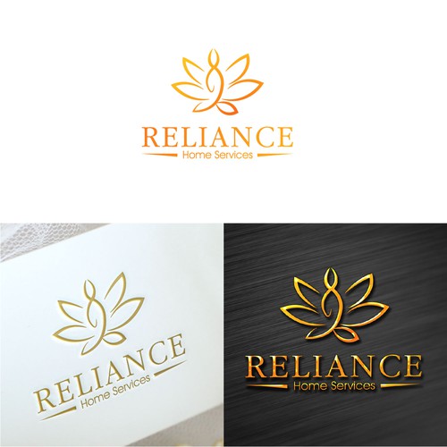 Logo for Reliable and Trustworthy Home Services Company Located on the Beach Design by NOSHA bizsol