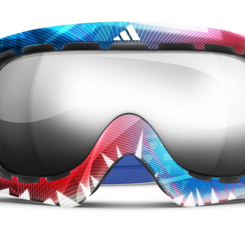 Design adidas goggles for Winter Olympics Diseño de BenoitB