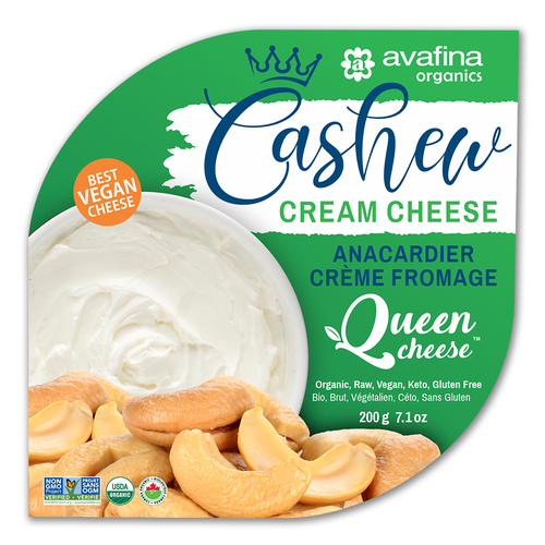 Vegan Cashew Cheese Packaging Rebrand Design by TypeF Design