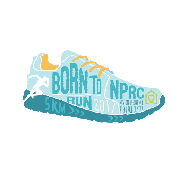 Logo for running event