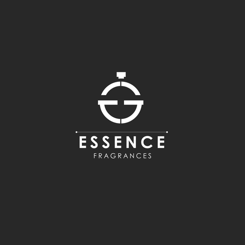 PERFUME Stores LOGO - Fragrances Outlet - ESSENCE Fragrances Design by limitlessgraphics