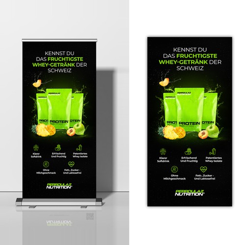 Cartelería propuesta en el concurso por 123Graphics