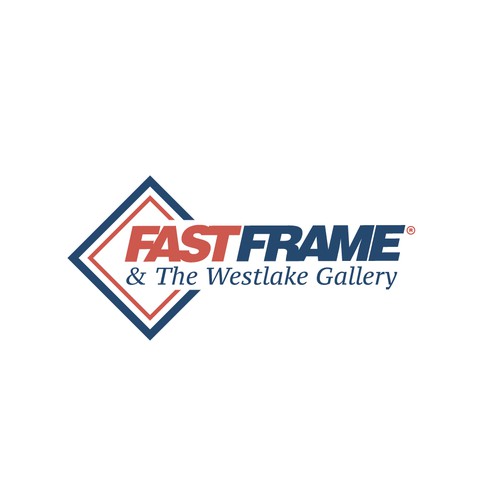 Refresh a 20 yr old custom art frame shop's logo Design by Transformed Design Inc.