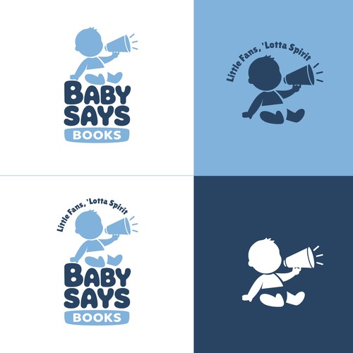 "Warm but Spirited Logo for a Childen's Book Publisher" winning Logo & brand guide