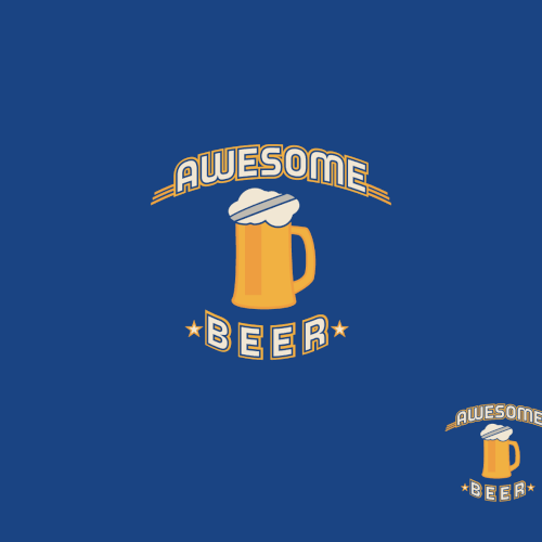 Awesome Beer - We need a new logo! デザイン by denysmarrow