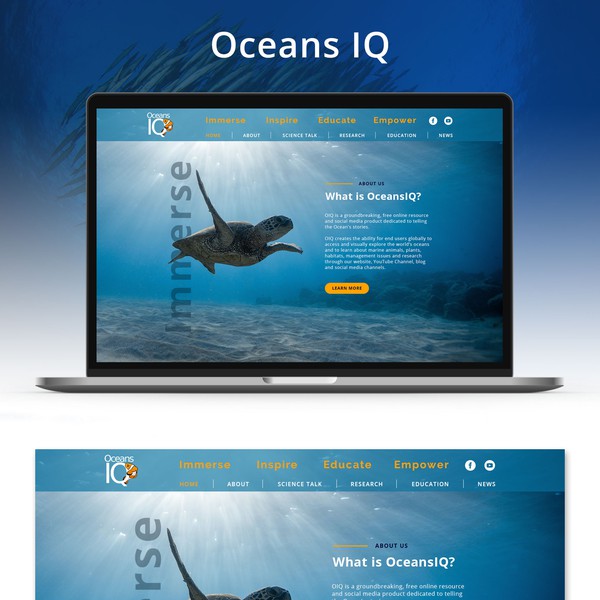 Design by Vl@daS titled "OceansIQ"