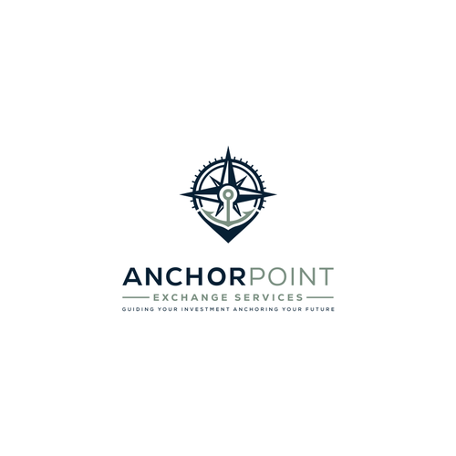 Anchor Point Logo Design by odeeco