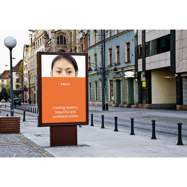 Design by colorato titled "Word mark SMILE"