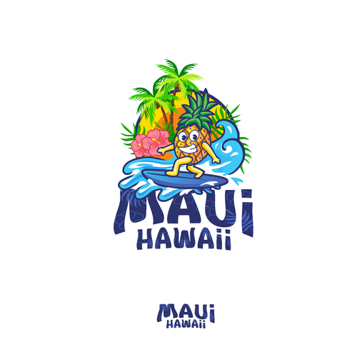 Designs | A T-Shirt Design to appeal to travelers to Maui Hawaii | Logo ...