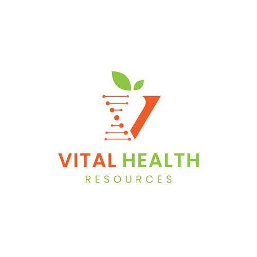 Vital Health Resources Logo-ontwerp door smitadesign