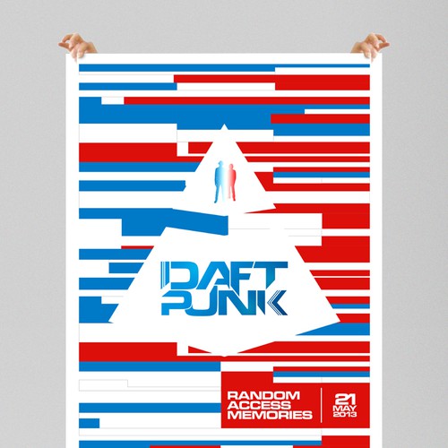 99designs community contest: create a Daft Punk concert poster Réalisé par *Solid6