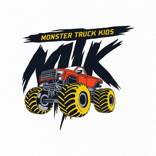 Logo needed for monster truck  channel and merchandise, concurso  Design de logotipos