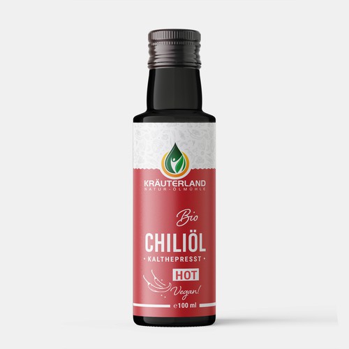 ChilliOil looking for a new label design - be part of an awesome brand Design by Krasi Miletieva