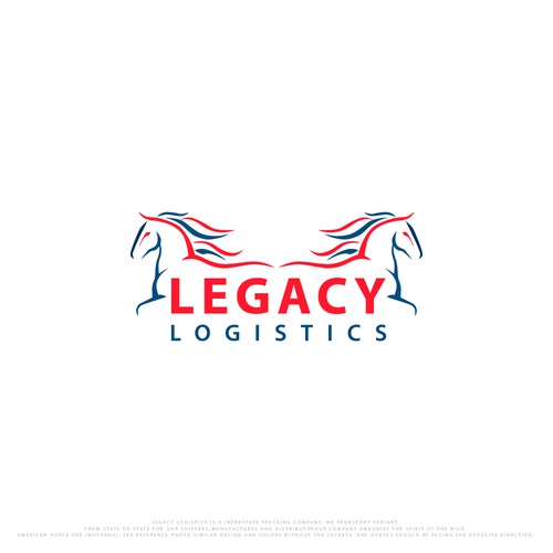 We need a Logo for our trucking company Réalisé par ObahOlah✅