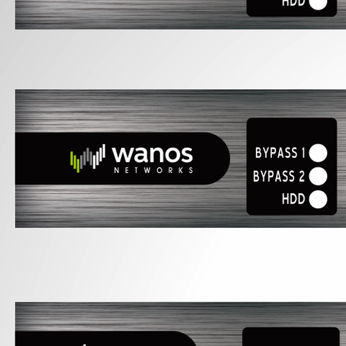Label for Network Appliance (Router, Firewall, Switch) Design by Sivash Designs