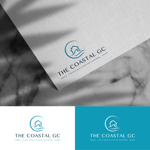 A woman owned Coastal GC company needs a striking logo Design by Aigiz.